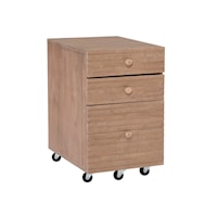 Contemporary 3-Drawer File Cabinet