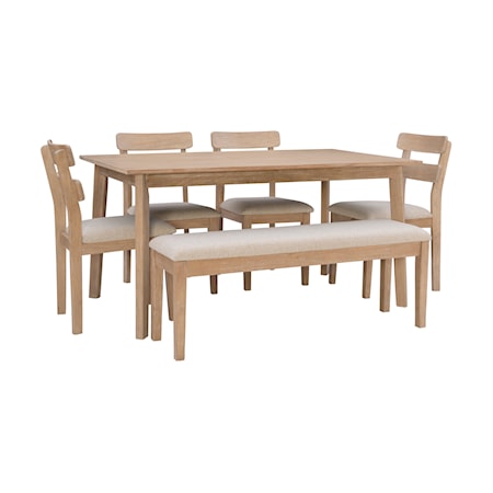 Drury 6Pc Dining Set