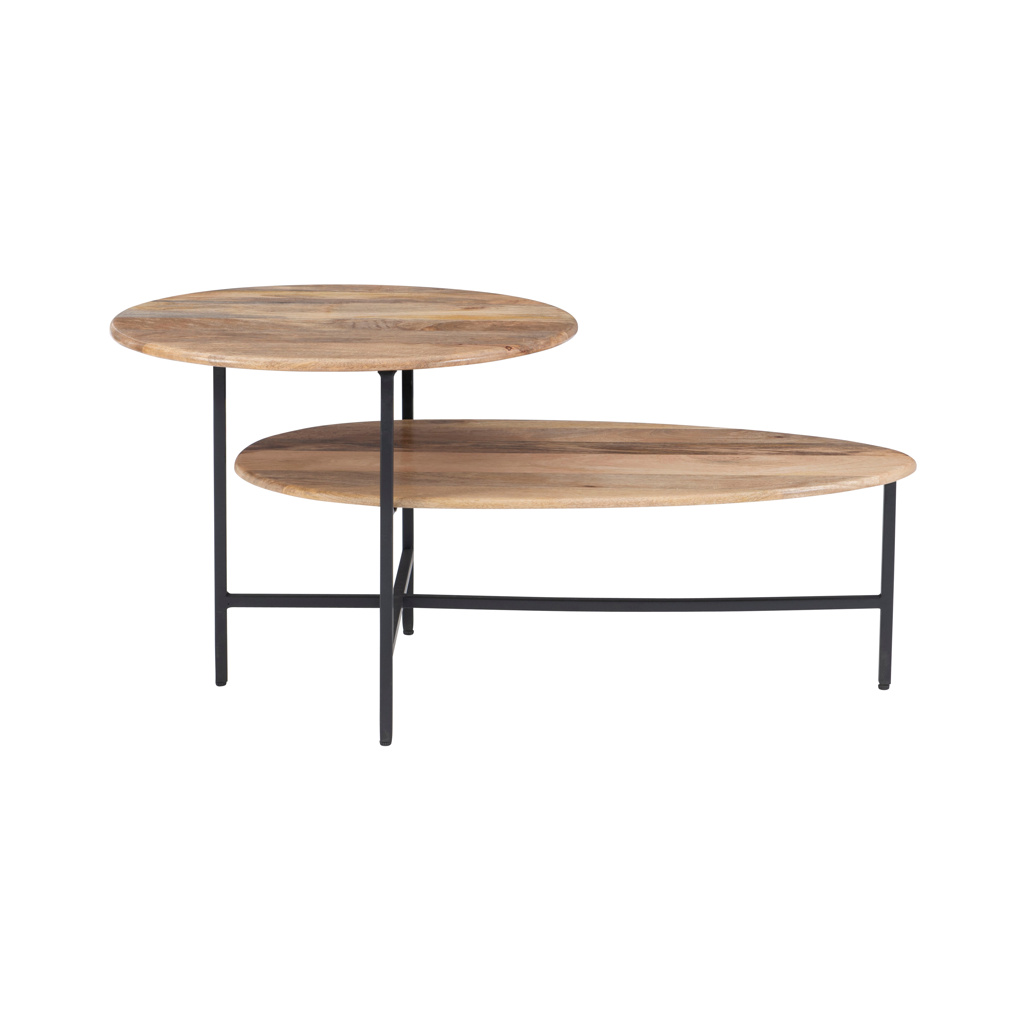 Powell Tavin Tavin Two Tiered Coffee Table Natural Black
