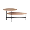 Powell Tavin Tavin Two Tiered Coffee Table Natural Black