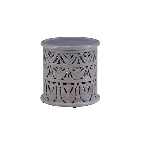 Indie Side Table Light Gray