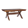 Powell Kraven Trestle Table