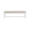 Powell Hayes Hayes Bench White