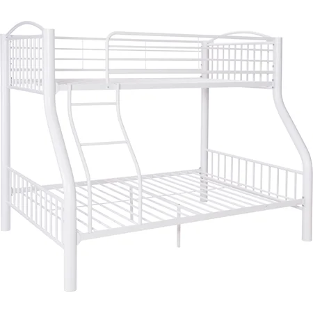 Heavy Metal Twin full Bunk Bed