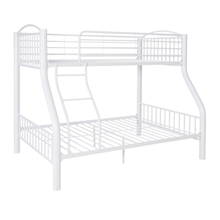 Heavy Metal Twin full Bunk Bed