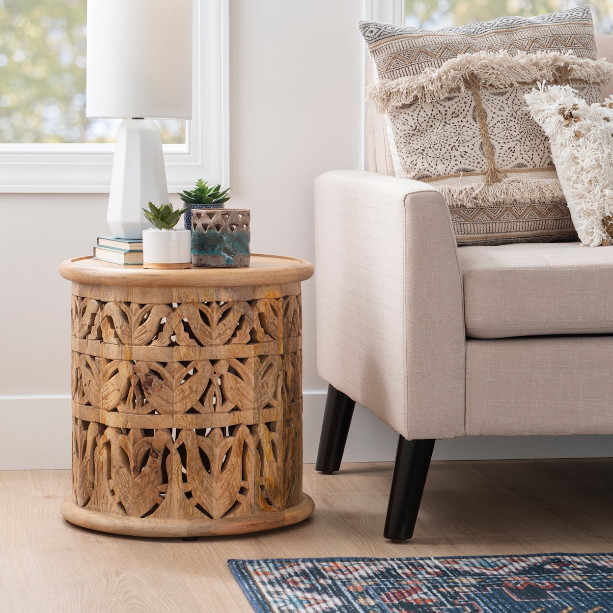 Powell Indie Indie Side Table Natural