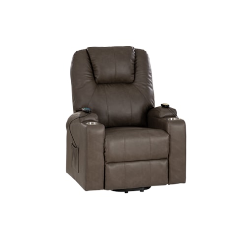 Causal Power Lift Chair with Cupholders