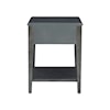 Powell Sadie Side Accent Table Grey