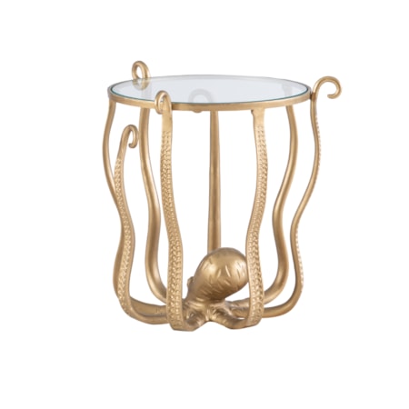 Octiana Octopus Table Gold