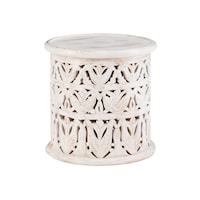 Indie Side Table White