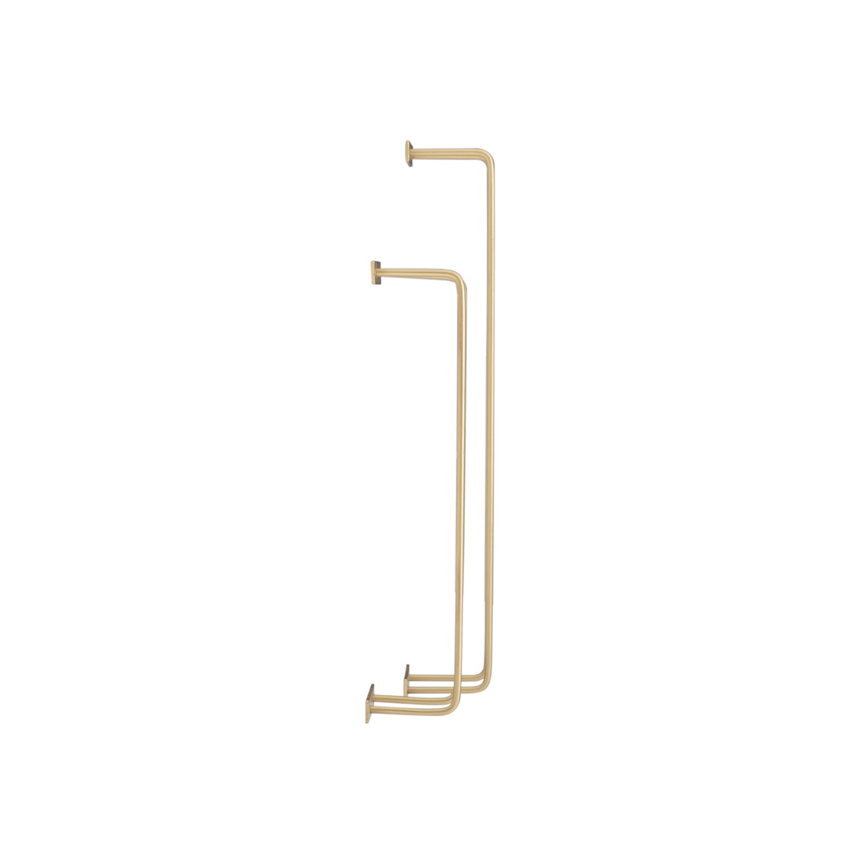 Powell Triston Triston Metal Towel Rack 2Pk Gold