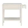 Powell Sadie Side Accent Table Cream