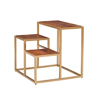 Carlo 3 Tiered Plant Stand Side Table