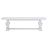 Powell McLeavy Mcleavy Bench White