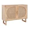 Powell Brielle Brielle Cane Console Natural