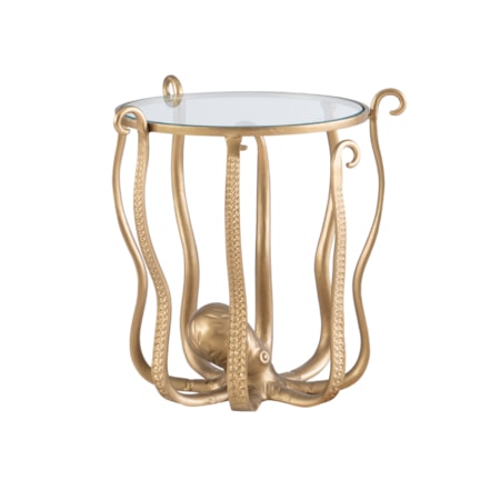 Octiana Octopus Table Gold