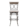 Powell Beeson Beeson Big And Tall Barstool Pewter