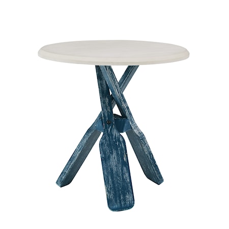 Omar Side Table Blue