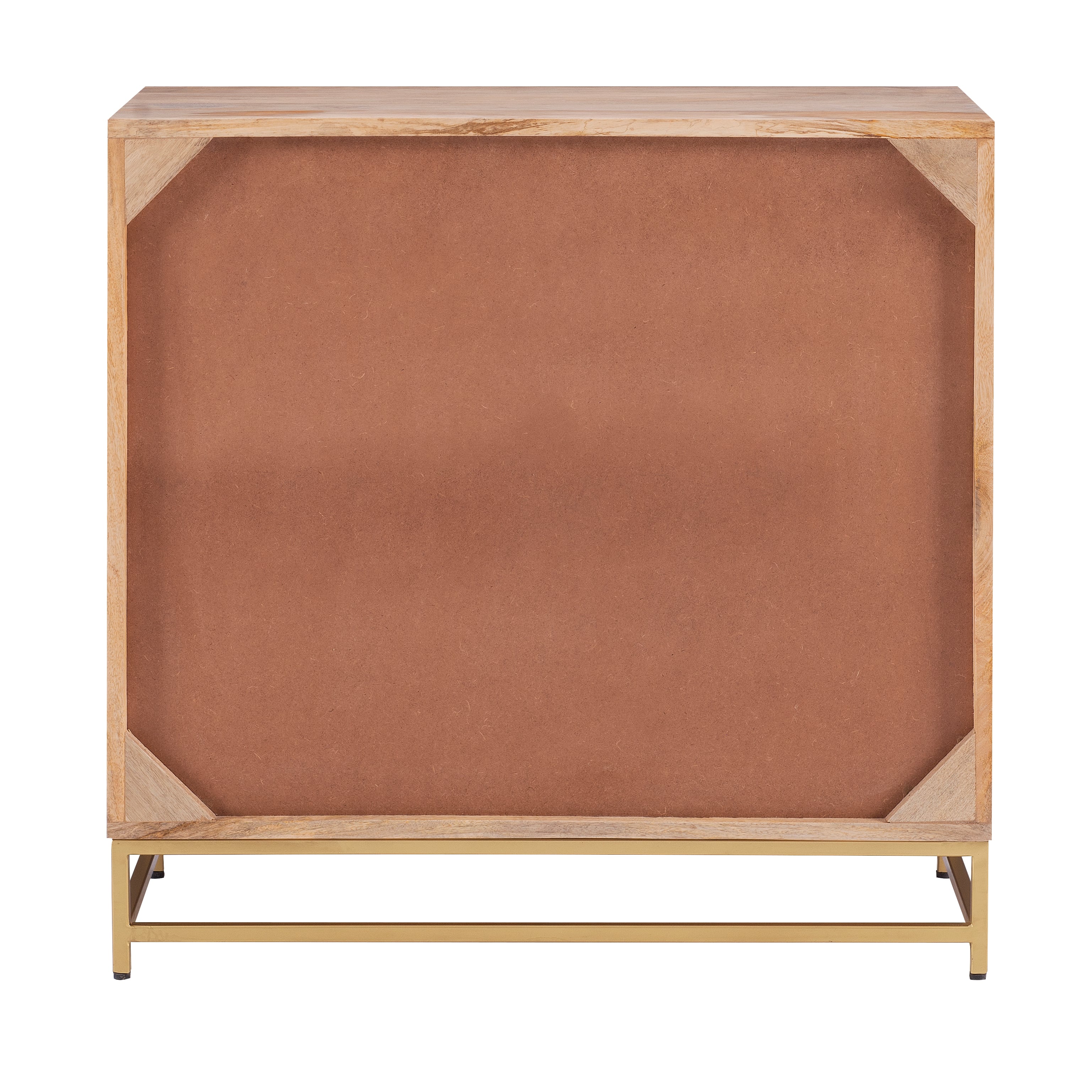 Powell Janie 3-Drawer Rattan Cabinet