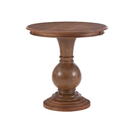 Adeline Round Accent Table Natural