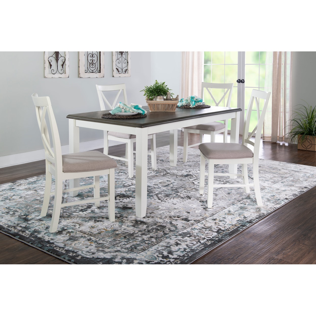 Powell Jane 5-Piece Dining Set