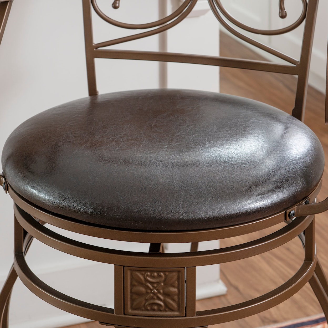 Powell Beeson Beeson Big And Tall Counter Stool Arm