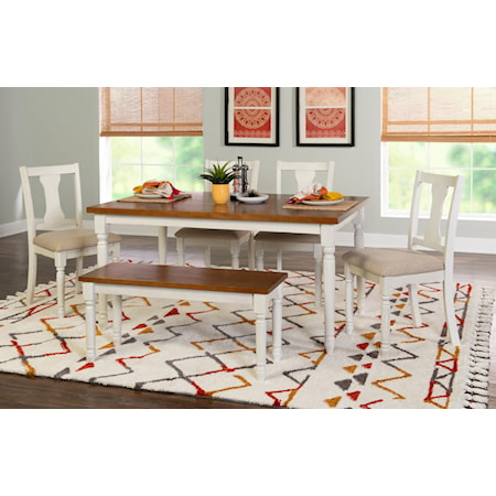 Willow 6 Piece Dining Set