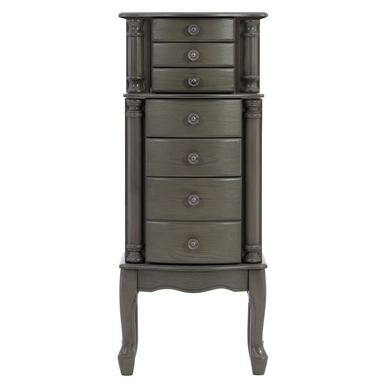 Powell SHAUNA Shauna Jewelry Armoire Grey