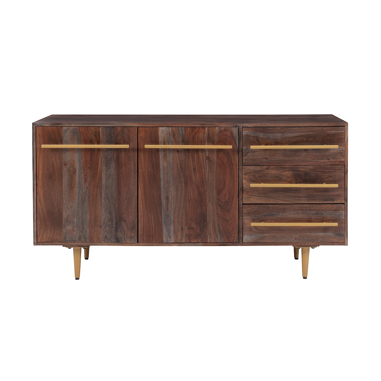 Powell KEAVY Keavy Acacia Wood Console