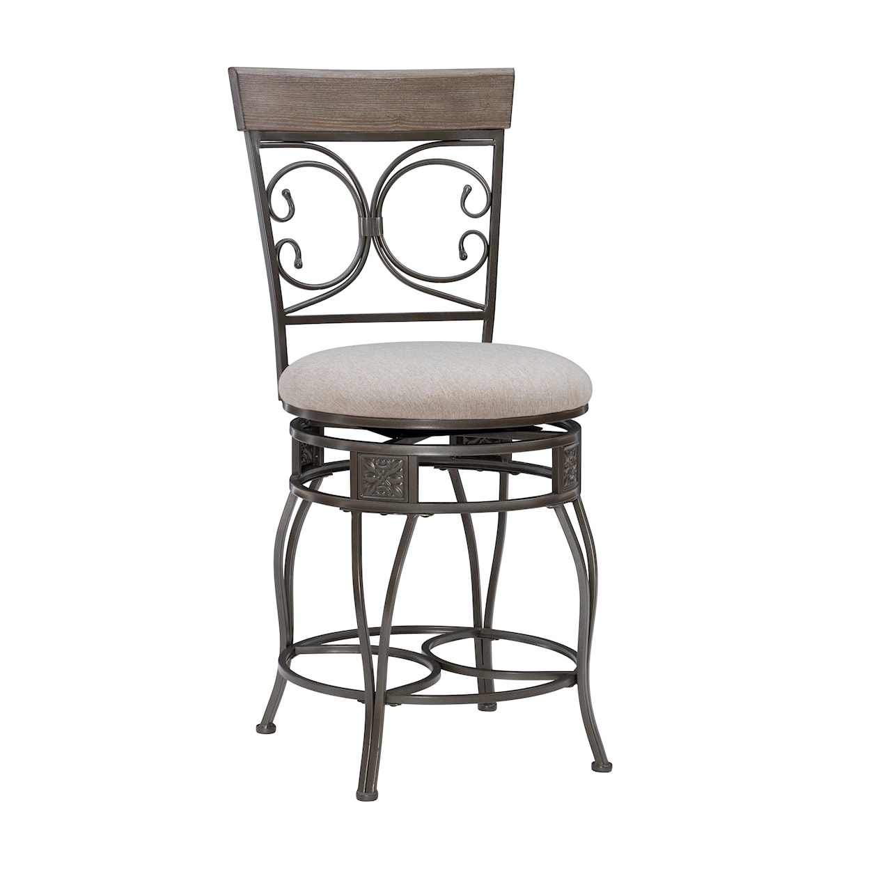 Powell Beeson Upholstered Counter Stool