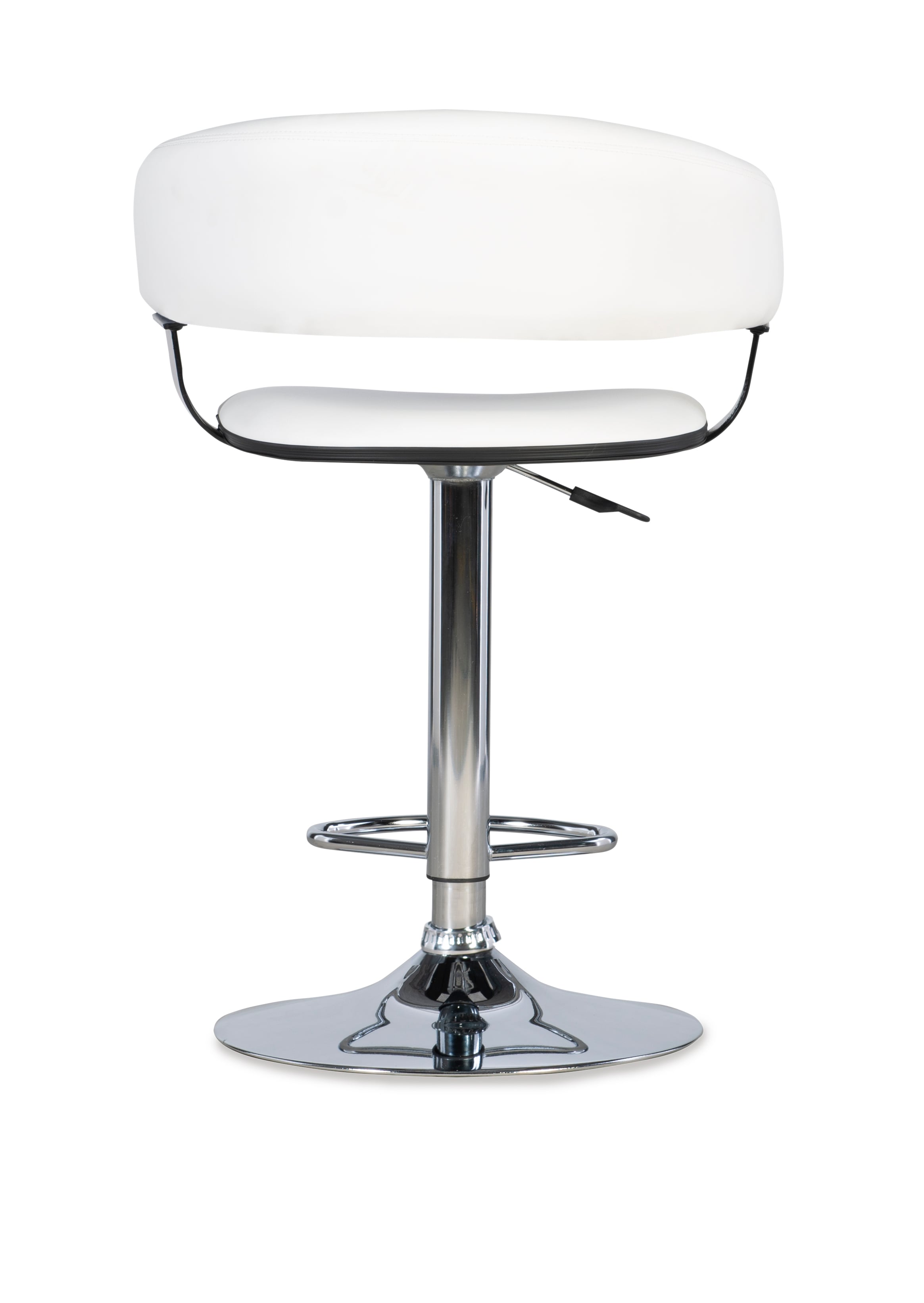 Powell Bar Stools P Barrel & Chrome Bar Stool