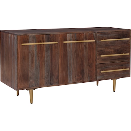 Keavy Acacia Wood Console