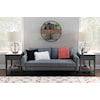 Powell Sadie Side Accent Table Grey