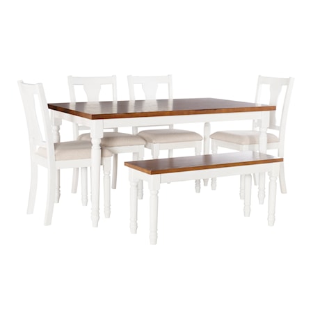 Willow 6 Piece Dining Set