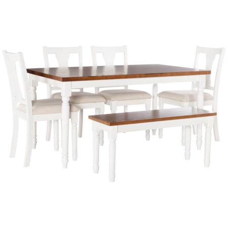Willow 6 Piece Dining Set