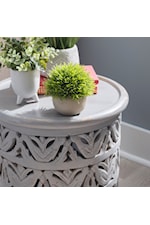 Powell Indie Indie Side Table Light Gray