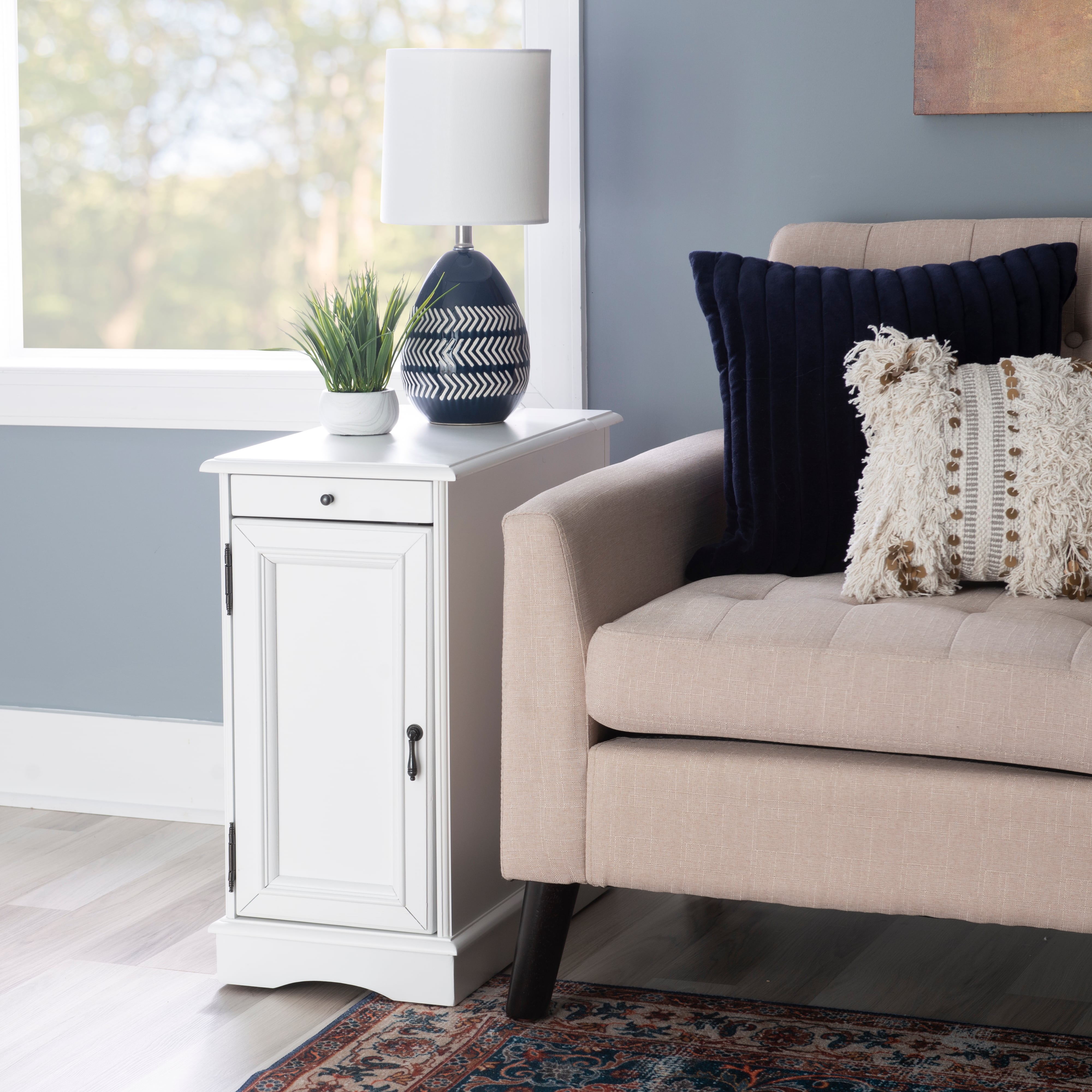 Butler White Accent Table