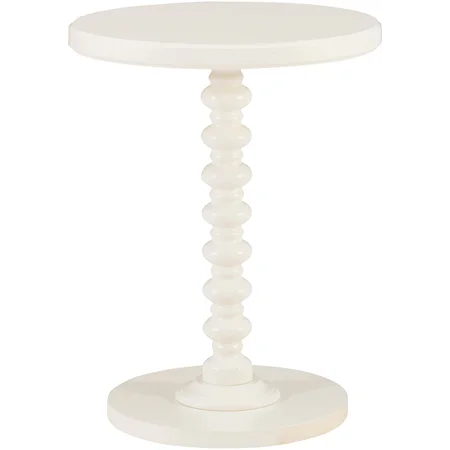 Aurora Side Table Off White