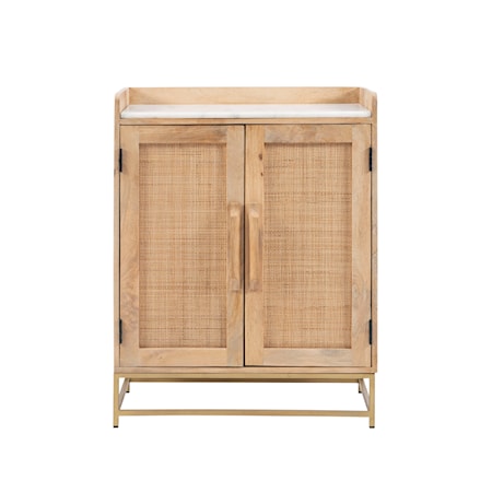 Rattan Bar Cabinet