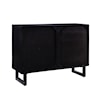 Powell Brielle Brielle Cane Console Black