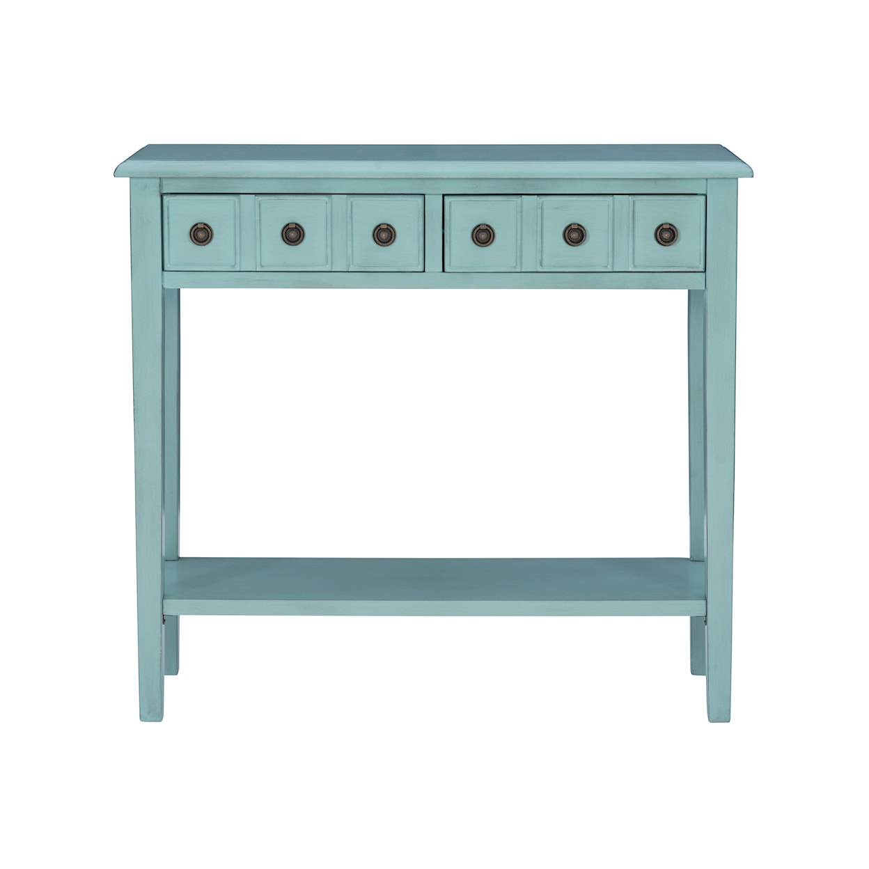 Powell Sadie 38 inch Console Teal