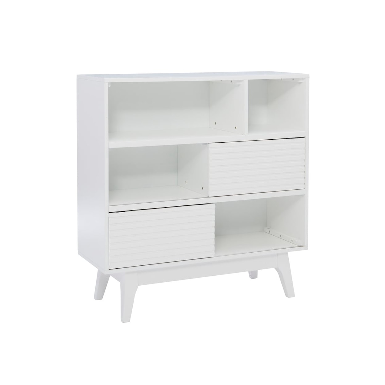 Powell Ripples 3-Shelf Bookcase