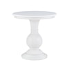 Powell ADELINE Adeline Round Accent Table White