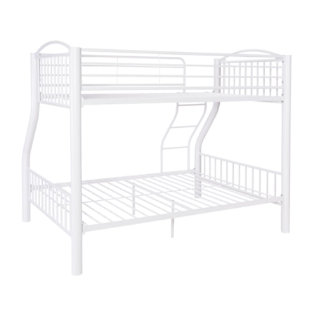 Heavy Metal Twin full Bunk Bed