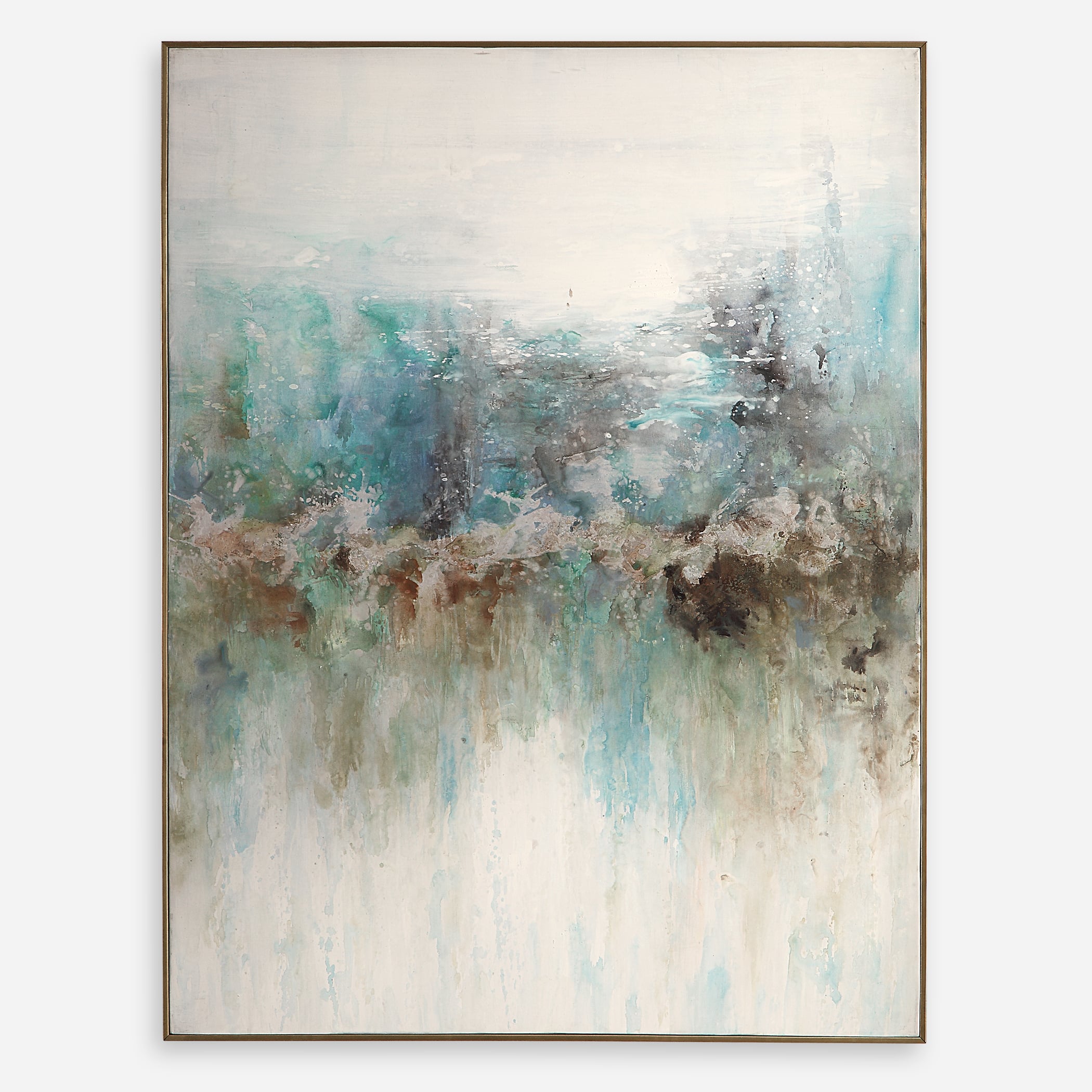 Mountain Top Abstract Art