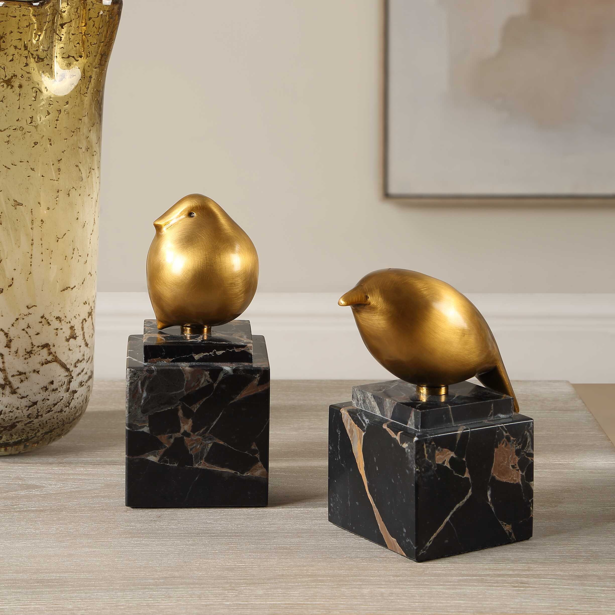 Uttermost Golden Finch Golden Finch Bird Figurines