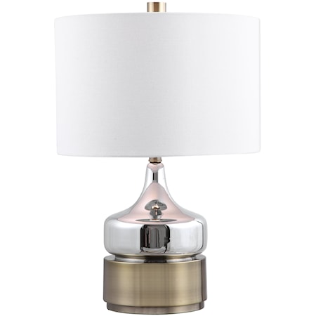 Como Chrome Table Lamp