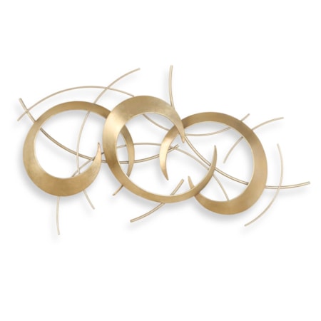 Motivate Gold Wall Art