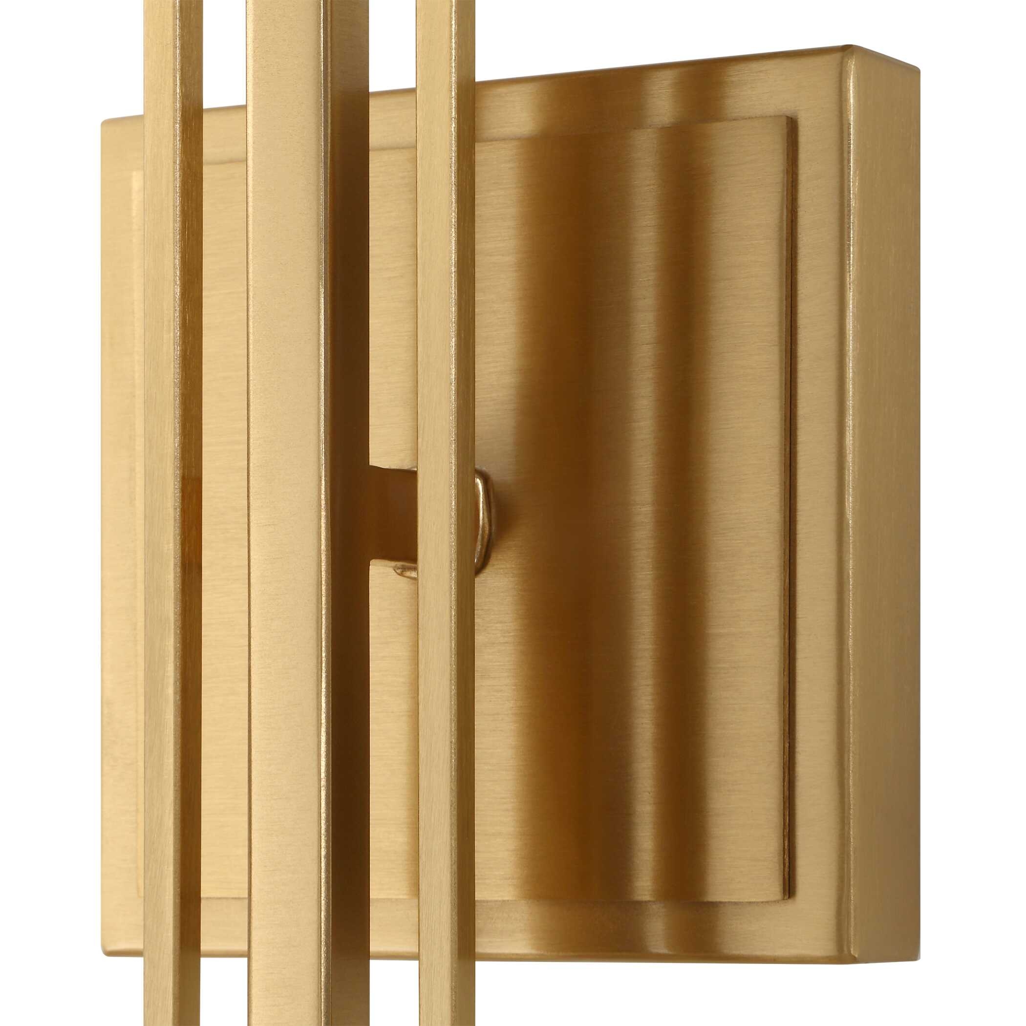 Uttermost Trenton Trenton 2 Light Brass Sconce