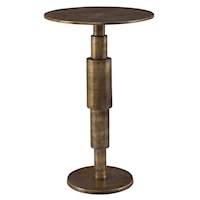 Descend Gold Accent Table